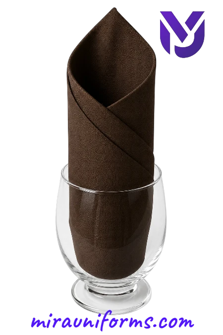 1_Table Napkin-Brown Table Napkin - Image 1
